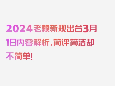 2024老赖新规出台3月1日内容解析，简评简洁却不简单！